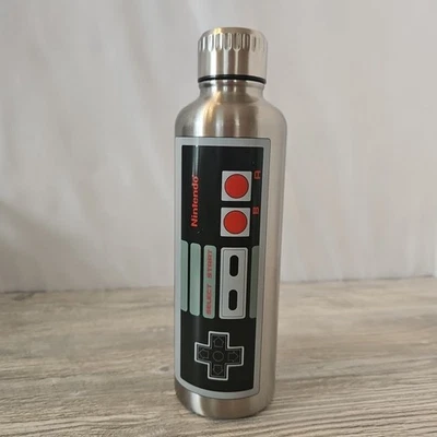 Paladone Stainless Steel Nintendo (NES) Aluminum Water Bottle - Image 1 of 4