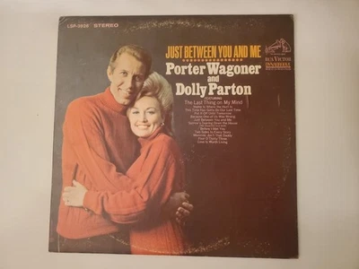 Porter Wagoner and Dolly Parton - Just Between You and Me (Vinyl Record LP) - Image 1 of 2
