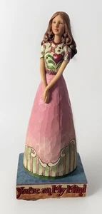 Jim Shore Pretty Lady Statue 2006 "You're On My Mind" 9" #4007238 - Bild 1 von 5