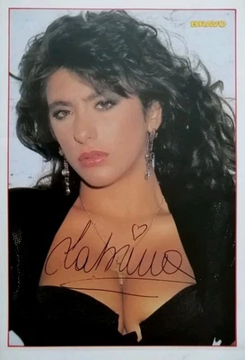 BRAVO🔥AUTOGRAMMKARTE von SABRINA SALERNO' 80ER JAHRE 🎤🎶 - Image 1 of 2