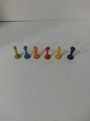 Logo Juego de Mesa Spin Master Marcas Piezas de Repuesto 6 Movers Peones Solo  Foto 1 de 3