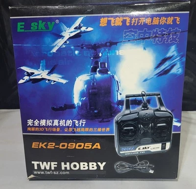 Simulador de vuelo E-SKY EK2-0905A TWF HOBBY de colección Foto 1 de 4