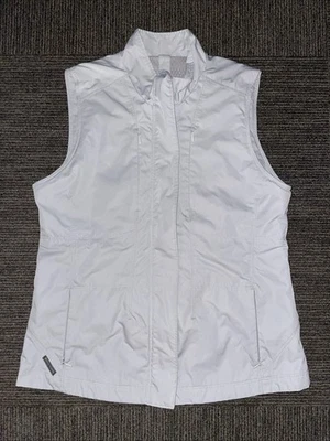 Chaleco Royal Robbins Mujer Pequeño Roble Beige Algodón Nylon Cremallera Completa Utilidad Gorpcore Foto 1 de 4