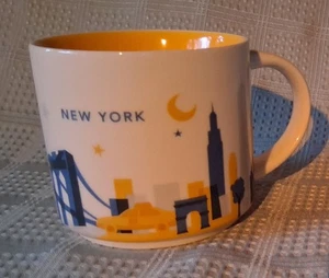 Starbucks 2018 New York You Are Here Collection Coffee Tea Mug NYC Skyline 14oz  - Picture 1 of 8