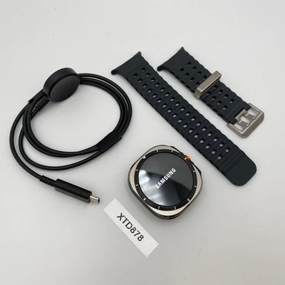 Samsung Galaxy Watch Ultra SM-L705U - 47mm Titanium Silver (Unlocked)- Very Good - Image 1 of 4