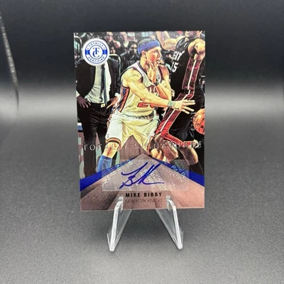 2012-13 Totally Certified Totally Signatures MIKE BIBBY Blue /15 Knicks Auto - Image 1 of 2