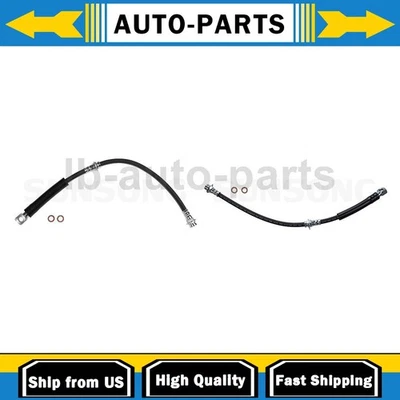 2X Manguera de línea de freno delantero Sunsong para Chevrolet Camaro 1984 1985 1986 1987 Foto 1 de 4