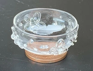 1:12 Scale Ornamental Real Glass Bowl Tumdee Dolls House Miniature Display G423 - Picture 1 of 6