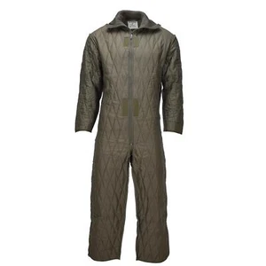 Original German Military Coverall Liner Army Issue Winter Insulated Suit Olive - Picture 1 of 4