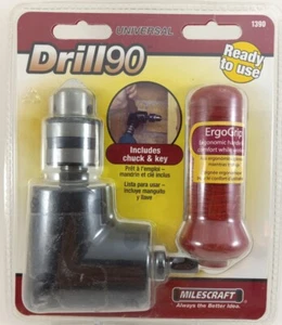 Milescraft Drill90 90 Degree Right Angle Drill Attachment 3/8" or larger New - Picture 1 of 2
