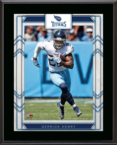 Derrick Henry Tennessee Titans 10.5" x 13" Player Sublimated Plaque Cover