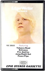 EDGAR WINTER ENTRANCE Cassette Tape 1970 OG TITLE-STRIP CASE Rock Blues Rare - Picture 1 of 5