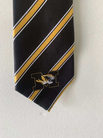 University of Missouri Tigers Men's Stripe Neck Tie Cover