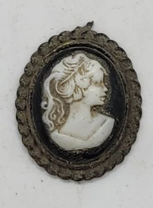 Antiguo Colgante Camafeo Como Nuevo Pieza Inmobiliaria Exquisitos Artículos Familiares - Imagen 1 de 3