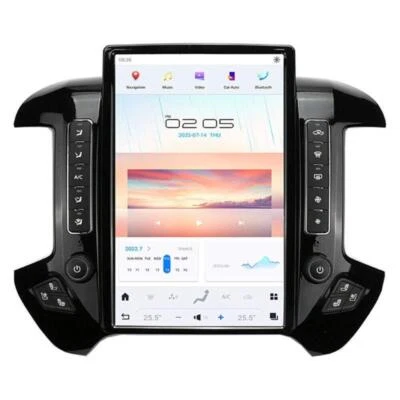 Android Tesla Radio For Chevrolet Silverado Gmc Sierra 2013-2017 Gps Screen - Image 1 of 4