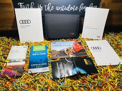 NEW⭕️ 2018 AUDI Q5 SQ5 OWNERS MANUAL SET + NAVI INFO S Q5 S-LINE AWD QUATTRO - Image 1 of 4