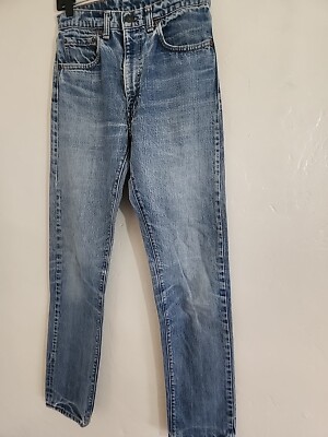 Jeans Vintage LEVI'S 505 0217 Années 70 - Taille 34/30 - Fermeture éclair Et Bouton - Occasion Très Bon état
