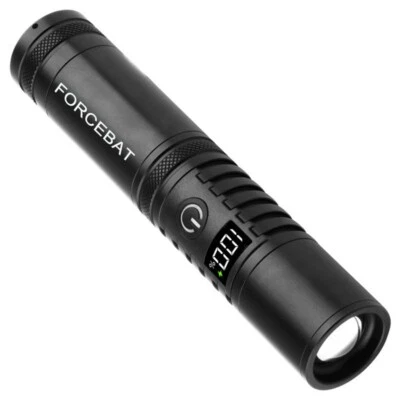 FORCEBAT EDC Mini Flashlight White Light Small Penholder Pen Light Pocket Torch - Image 1 of 4