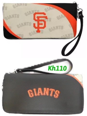 San Francisco Giants MLB Curve Zip Organizer Ladies Wallet Cover