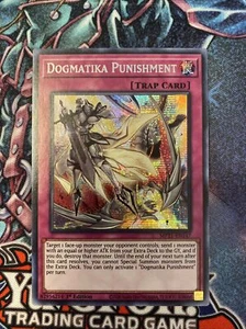 Yugioh! Dogmatika Punishment MP21-EN147 Prismatic Secret Rare 1st Edition NM - Picture 1 of 1