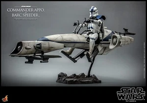 Hot toys Star Wars The Clone Wars Commander Appo & BARC Speeder 1/6 Scale Figure - Picture 1 of 13