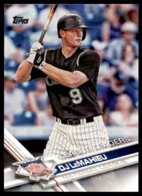 2017 Topps Series 1 DJ LeMahieu LL #81 Colorado Rockies - Image 1 of 2
