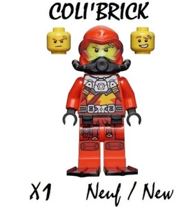 Lego Ninjago Figurine minifig - Kai Seabound Scuba Gear- njo695 NEW NEUF - Imagen 1 de 1
