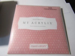 Close To My Heart My Acrylixs Acrylic Celebrate Relationships W188 Free Shipping - Picture 1 of 2