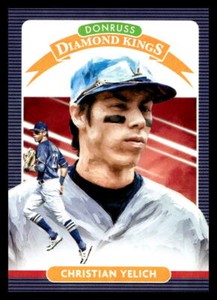 2020 Donruss #5 Christian Yelich  DK  Milwaukee Brewers
