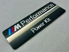 1 pcs. of BMW M Performance Power Kit Aluminium Badge. 3M. 90x30mm.