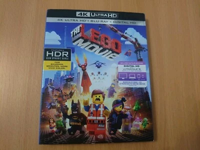 The LEGO Movie 4K UHD Blu-ray US import FIRST PRESSING OOP SLIPCOVER. RARE. - Image 1 of 4