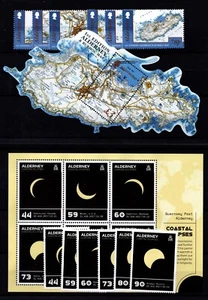 ALDERNEY 2017 AÑO COMPLETO SET CONMEMORATIVOS 4 JUEGOS + 2 MINISHOJAS MNH - Imagen 1 de 2