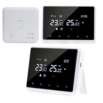 Funk-Thermostat Raumthermostat TUYA WLAN und App für Gastherme/Wasserboiler - Bild 1 von 4
