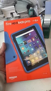 Amazon Fire HD 8 Kids Pro 10.ª generación 32 GB Wi-Fi 8 pulgadas - Azul cielo - IMPORTACIÓN DE EE. UU. - Imagen 1 de 3