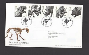 RARE!  2006  ICE AGE ANIMALS  FDC addressed  to  ERIC BRISTOW MBE DARTS  PERFECT - Picture 1 of 1
