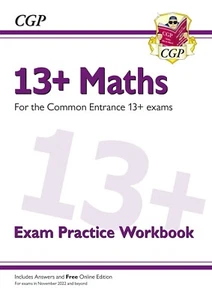 13+ Plus Years 7-9 Maths Workbook For Common Entrance Exams Key Stage 3 Cgp - Picture 1 of 9