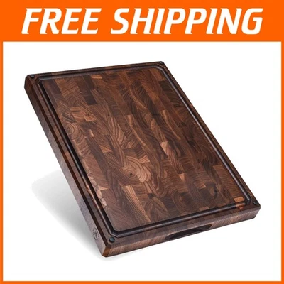 Tabla de cortar de nogal con compartimentos de clasificación - 17x13 pulgadas Foto 1 de 4