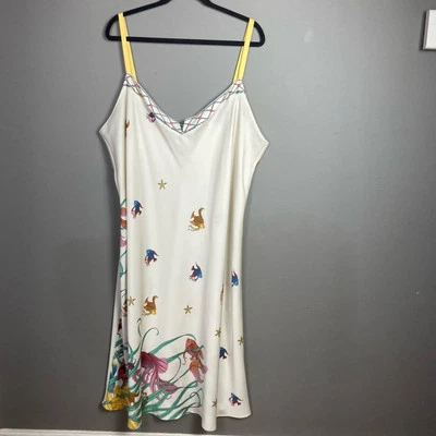 Camisón Natori Slip Talla 3X Pez Animal Verano Estampado Playa Neglige Plus Foto 1 de 4
