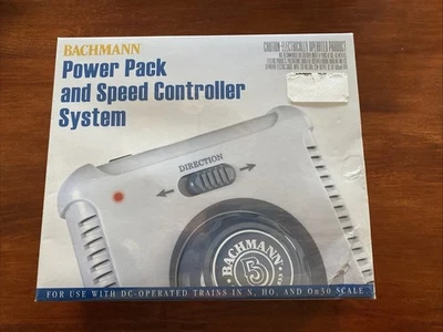 Bachman Power Pack And Speed Controller 44211, Brand New, For N, HO, And On30  - Image 1 of 3