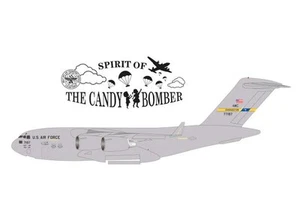 Herpa Wings 1:500 Boeing C-17A Globemaster III USAF Candy Bomber 537964 - Picture 1 of 1