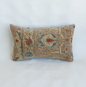 12x20 Vintage Rug Pillow Cover , Authentic Home Decor Pillow - Picture 1 of 9