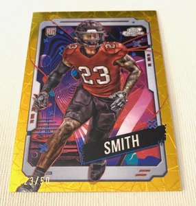2024 Topps Cosmic Chrome Tykee Smith Rookie "GOLD" Refractor #'d /50 BUCCANEERS - Picture 1 of 2
