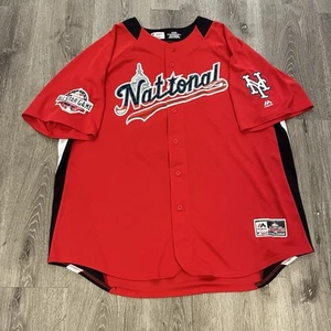 Jacob deGrom 2018 MLB All Star Game New York Mets Sewn Majestic Jersey Size 52 - Picture 1 of 9