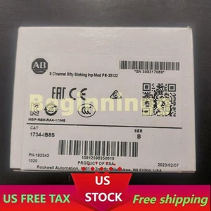 2023 NEWEST AB Allen-Bradley 1734-IB8S Safety Sinking Input Module 1734 IB8S US - Picture 1 of 1
