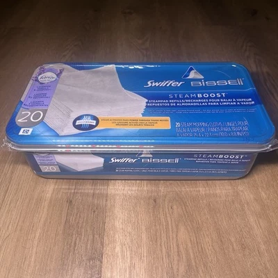 Swiffer Bissell Steamboost Steampad Refills - Pack of 20 New Discontinued - Image 1 of 4