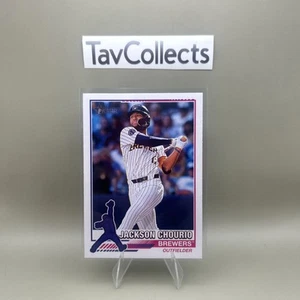 2025 Topps Heritage Redefined SP #76R-6 Jackson Chourio Brewers - Picture 1 of 3