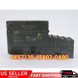New Siemens 6ES7 138-4FA02-0AB0 6ES7138-4FA02-0AB0 DP ELECTRON MODULE FOR ET200S - Picture 1 of 9