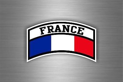 Autocollant Sticker Voiture Aviation Drapeau France Francais Opex Militaire • 3.03€
