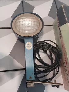 Vintage 1962 Smith Victor L5 Movie Light GE Sealed Beam DWA Lamp Works Great Box - Picture 1 of 10