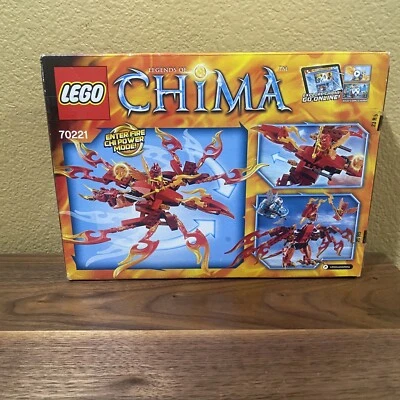 LEGO 70221 Chima Flinx's Ultimate Phoenix Set New Sealed (70221) - Image 1 of 4
